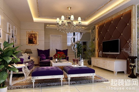 简单欧式客厅装修效果图 简单欧式客厅装修效果图