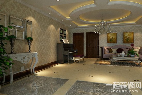 简单欧式客厅装修效果图 简单欧式客厅装修效果图